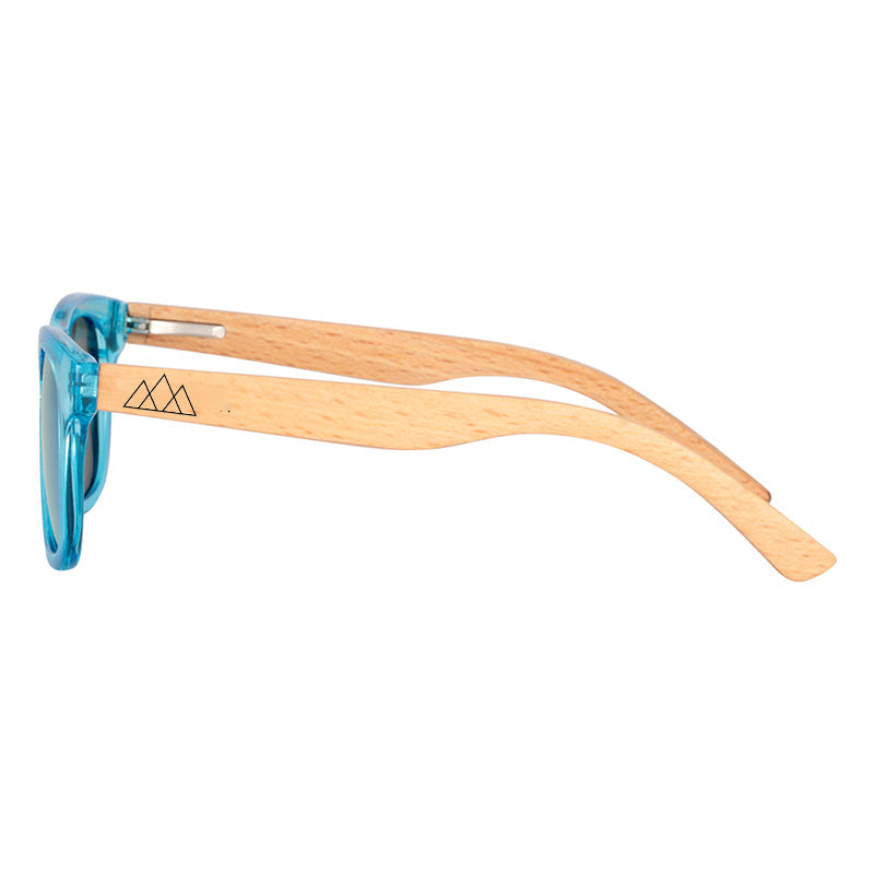 Lunettes en bois Enfant - Play Blue