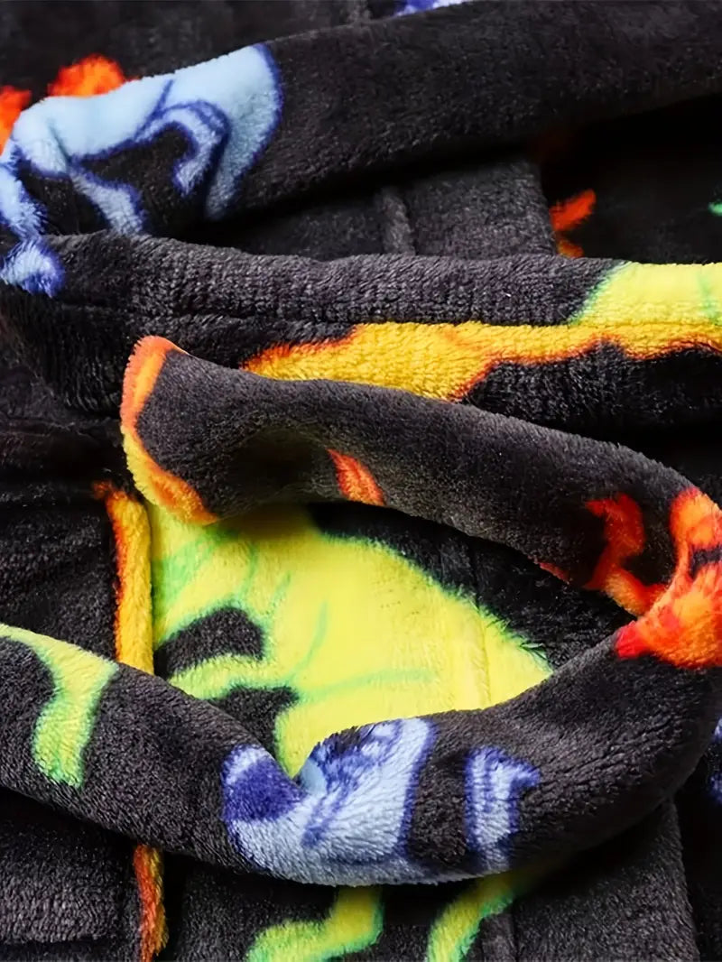 Peignoir de Bain Enfant á Motif D'animaux