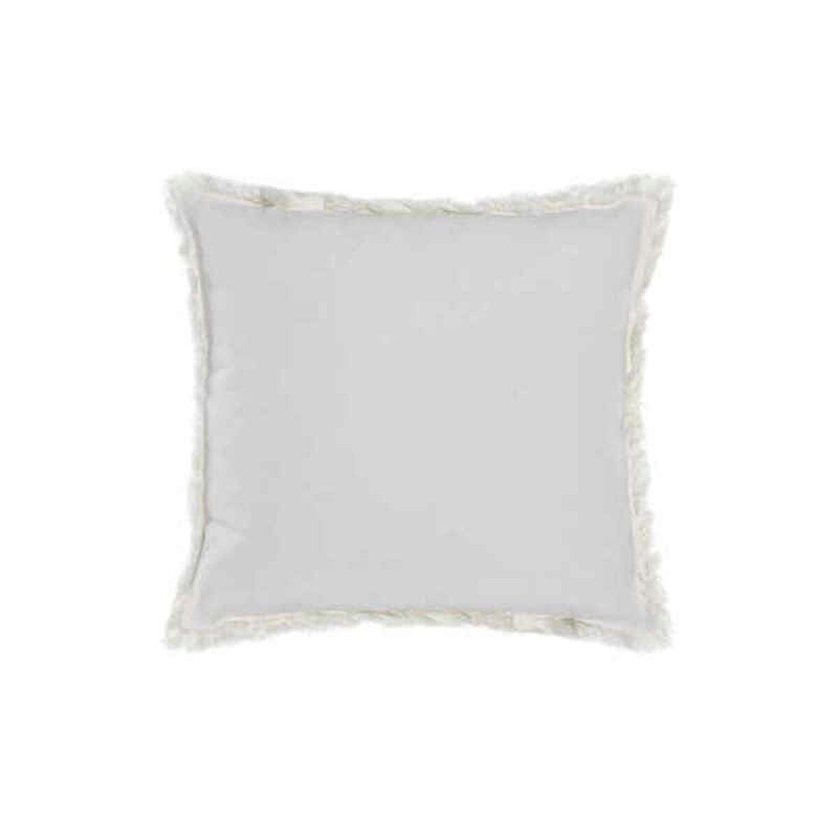 Coussin Gris Beige Polyester Coton Aluminium (45 x 10 x 45 cm) (2 Unités)