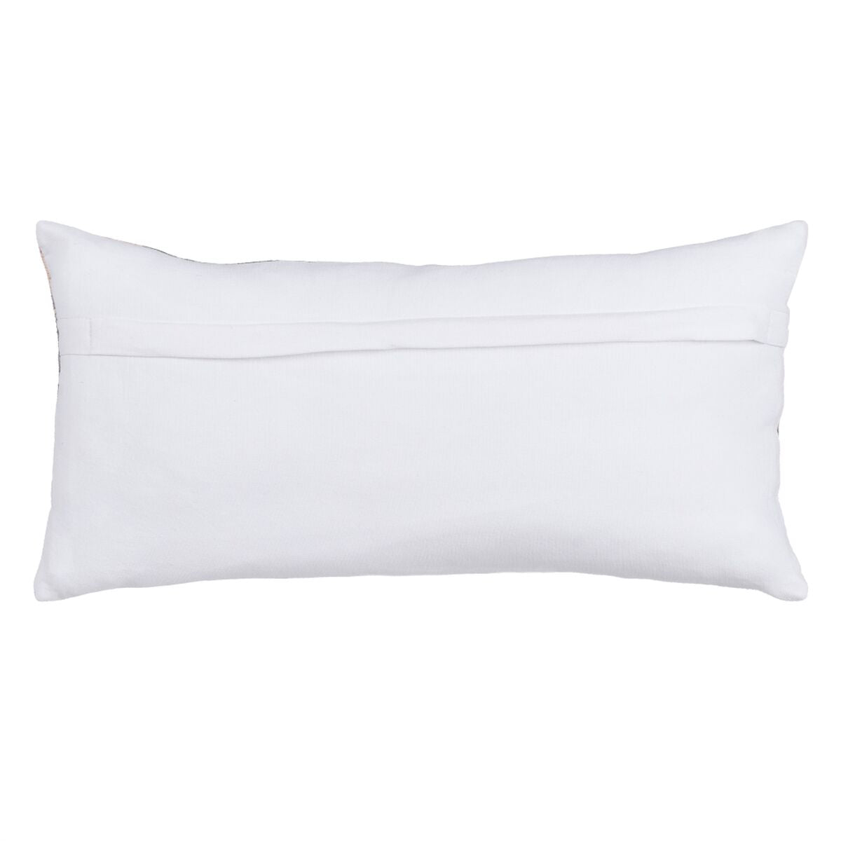 Coussin Coton Gris Rose 30 x 60 cm