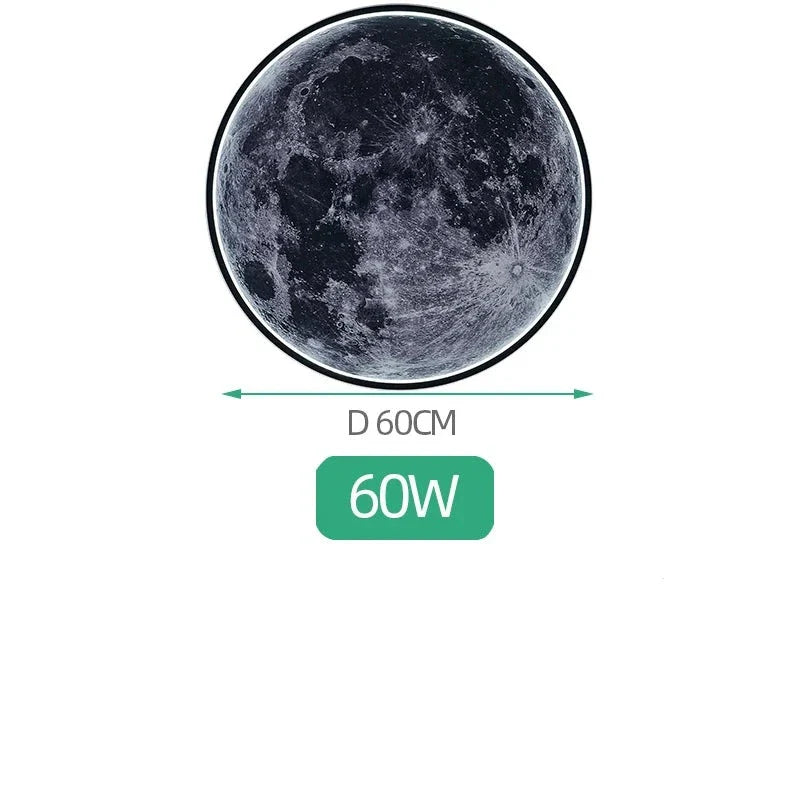 Lampe de chevet Murale Lune LED Moderne