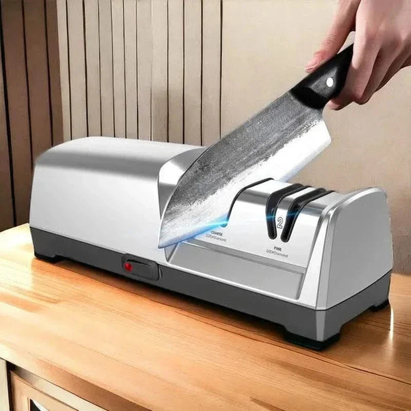 Affûteur électrique 3 étapes avec angles ajustables 15° et 20°