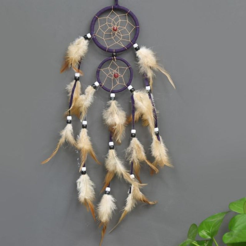 Attrape-rêves indien - Violet