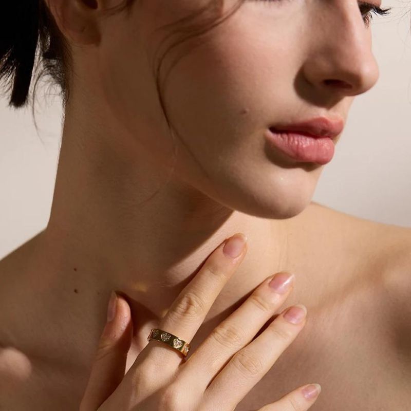 Bague Acier Inoxydable Alesya