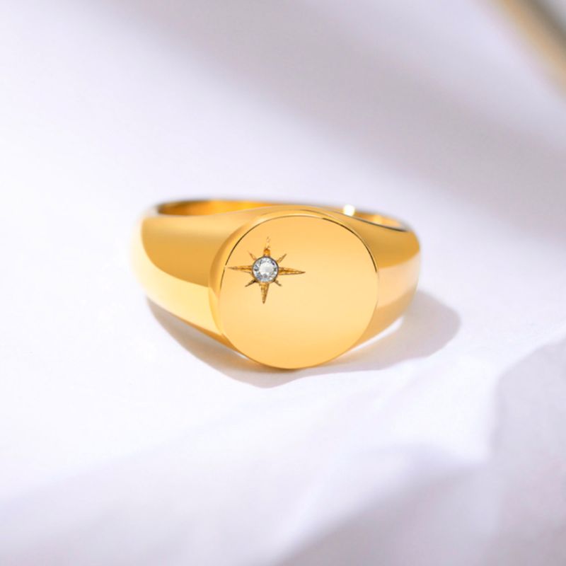 Bague Acier Inoxydable Emy