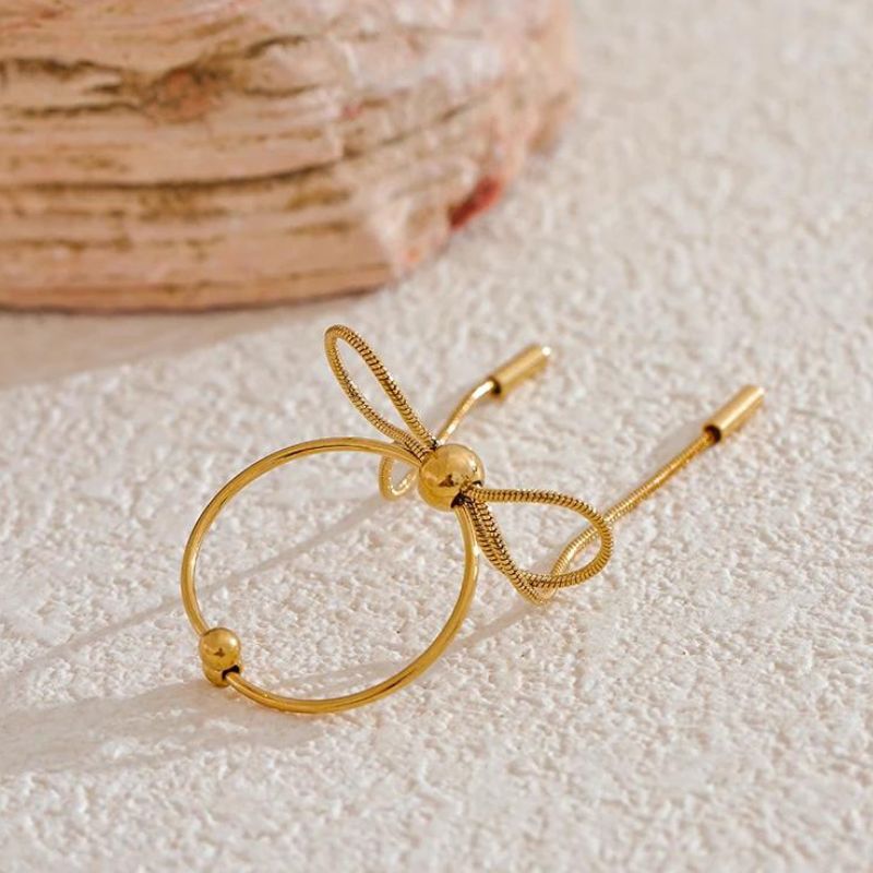 Bague Acier Inoxydable Coquette
