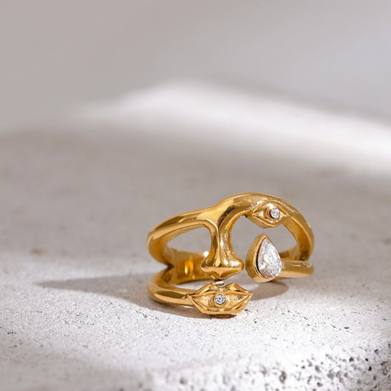 Bague Acier Inoxydable Nova