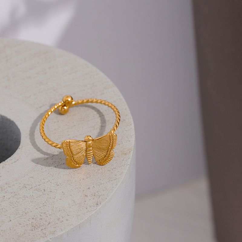 Bague Acier Inoxydable Flying