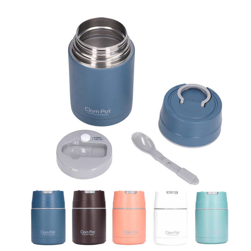 Lunch box isotherme inox 750 ml bleue