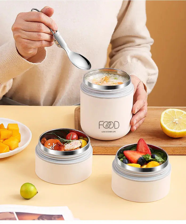 Boîtes à Déjeuner en Acier Inoxydable 304 pour Enfants FOOD