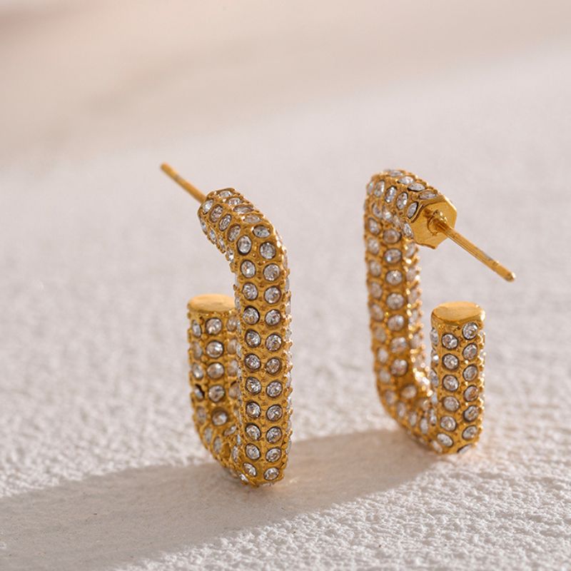 Boucle d Oreille Acier Inoxydable Aurore