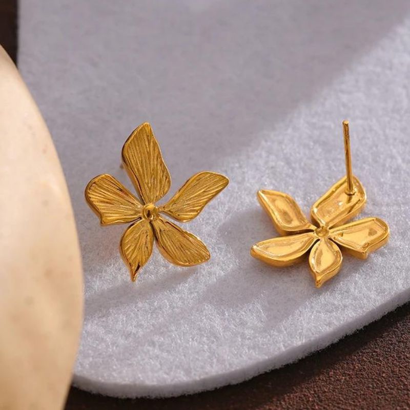 Boucle d Oreille Acier Inoxydable Goya