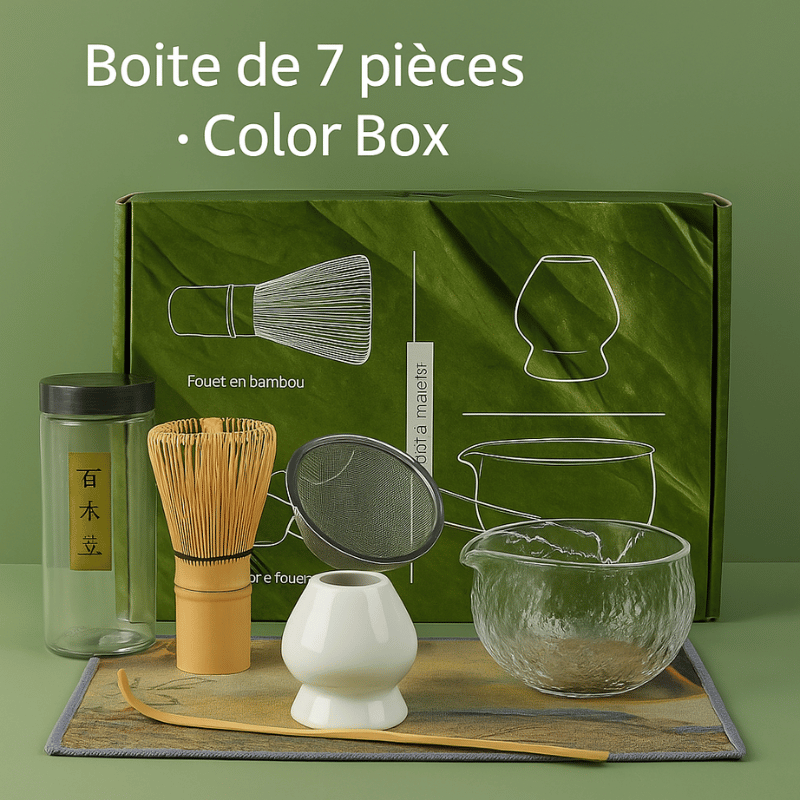 Ensemble Matcha Japonais – 4/7 Pièces Authentiques
