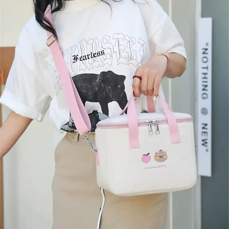 Girl Lunch Boxes Rose (Isotherme)