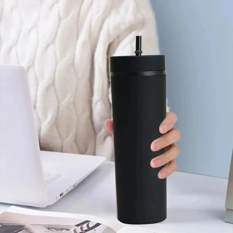 Gobelet avec Paille Intégrée 500ml
