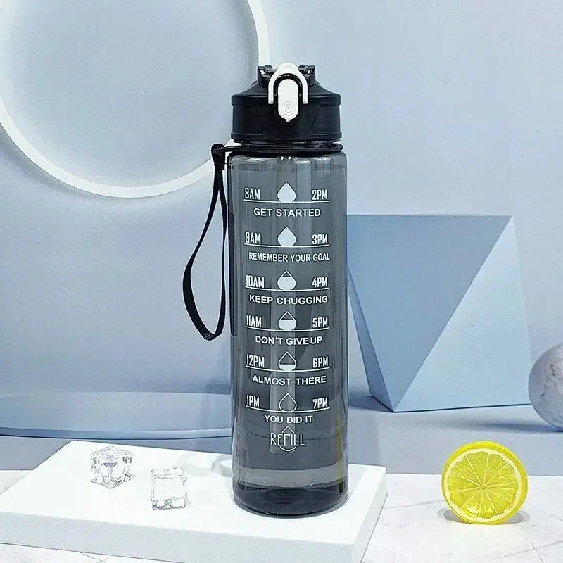 Gourde d'Eau de motivation 750ML