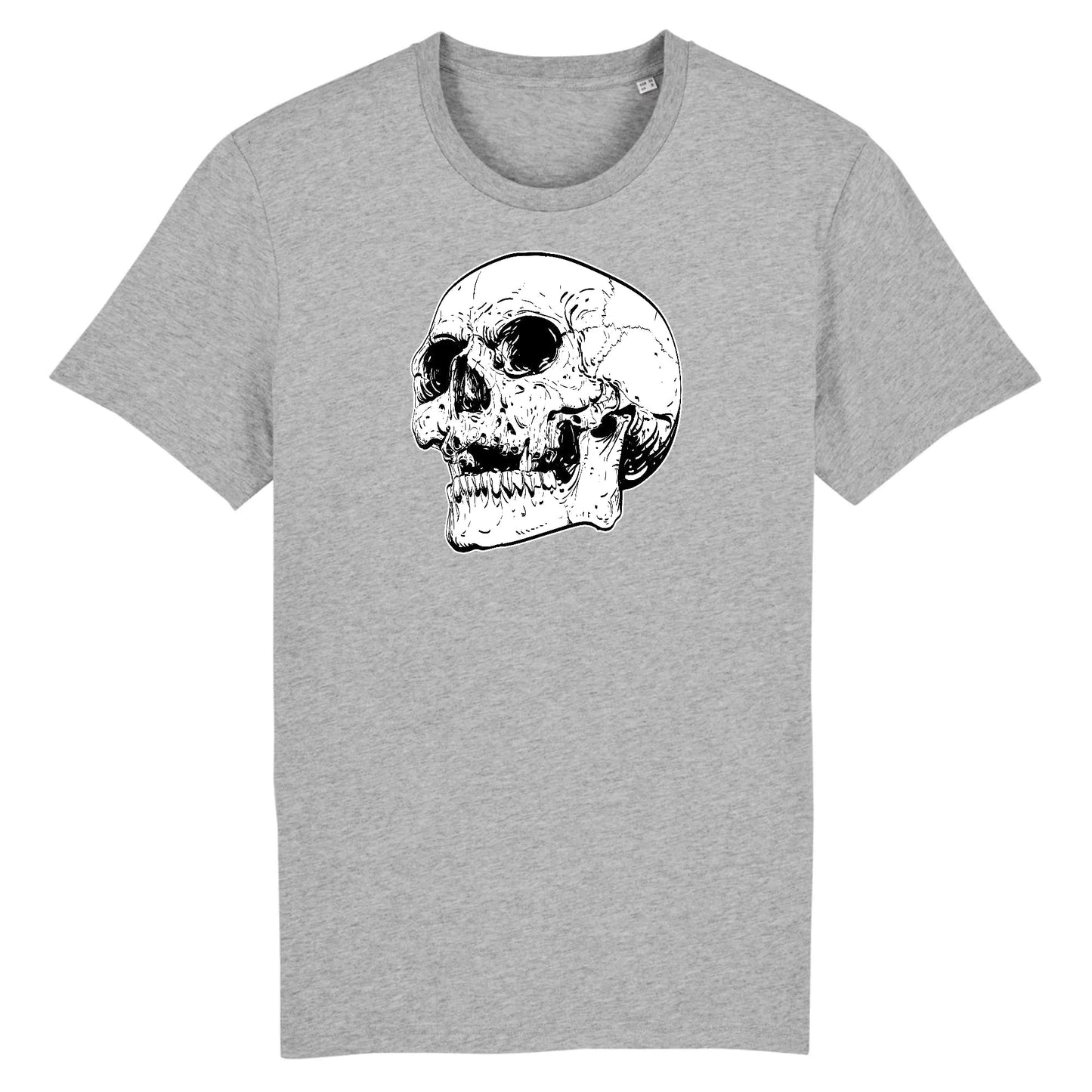 T shirt tête de mort peur