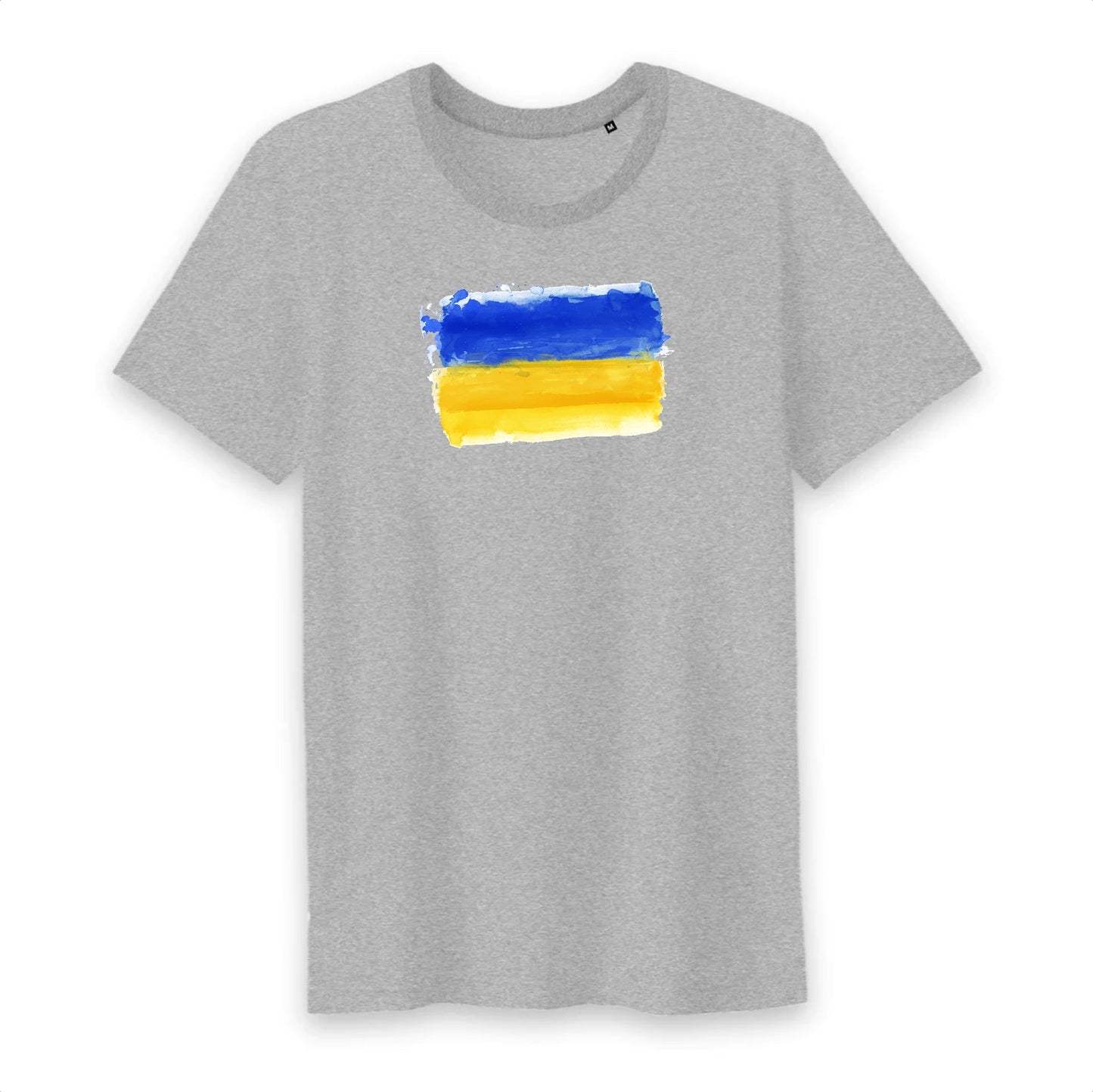 T shirt homme col rond Ukraine Drapeau