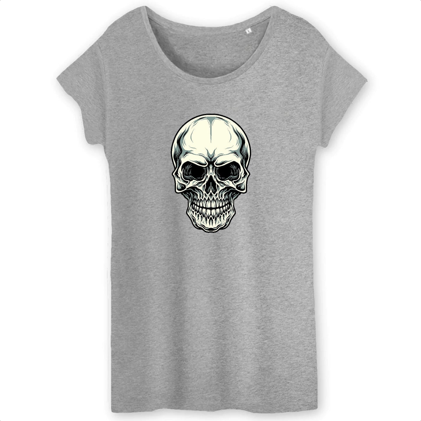 T shirt Femme Tête de Mort horreur