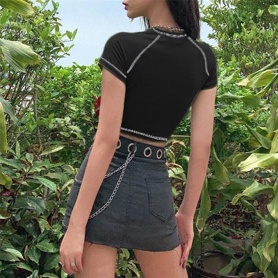 Betty boop crop top