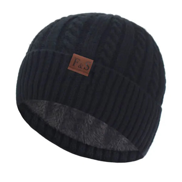 Bonnet Torsadé Doublé en Polaire - F&S Classic
