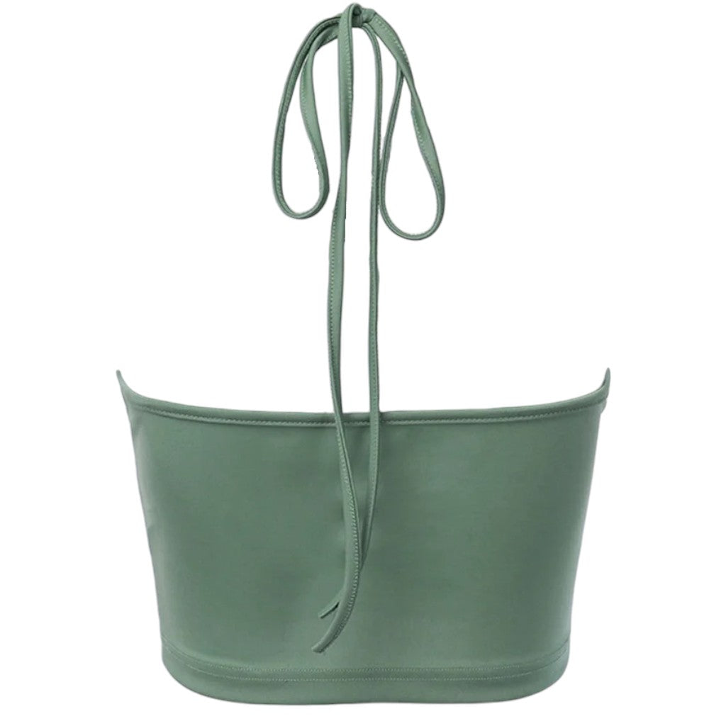 Crop top vert kaki