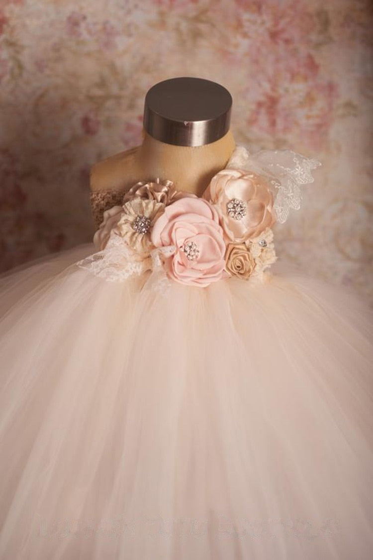 Robe Princesse Rose en Tulle
