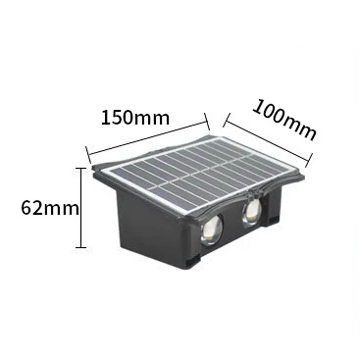 Lampe Murale Extérieur Solaire Décorative