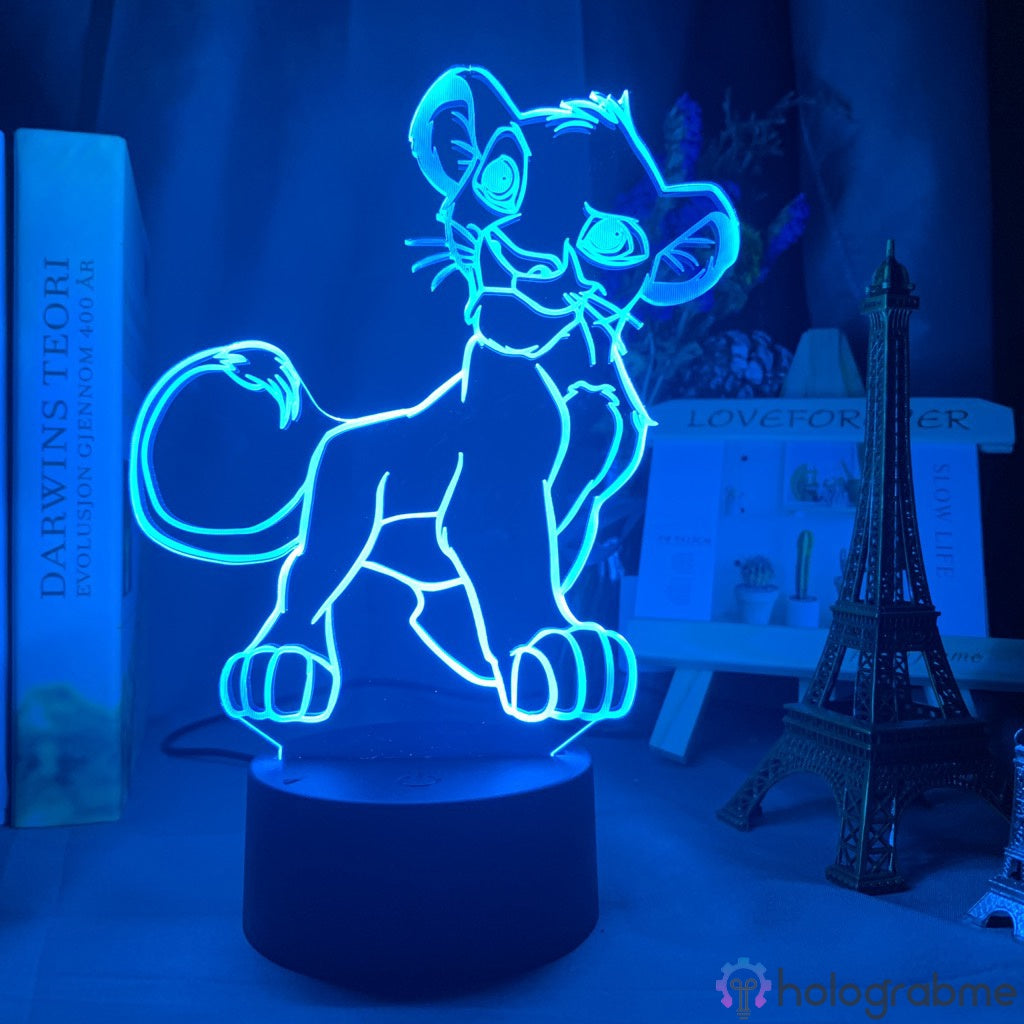 Lampe Roi Lion Simba Enfant