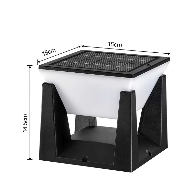 Lampe solaire pilier Variante moyen