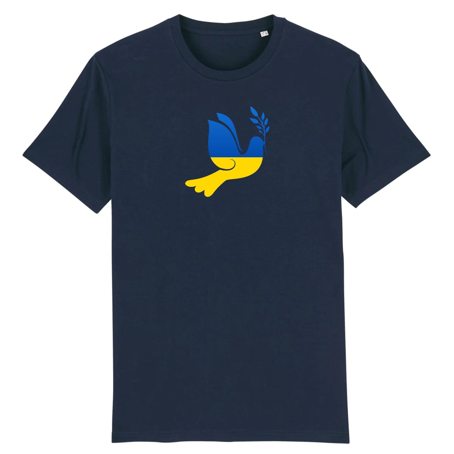 T shirt Unisex Ukraine Colombe de la Paix