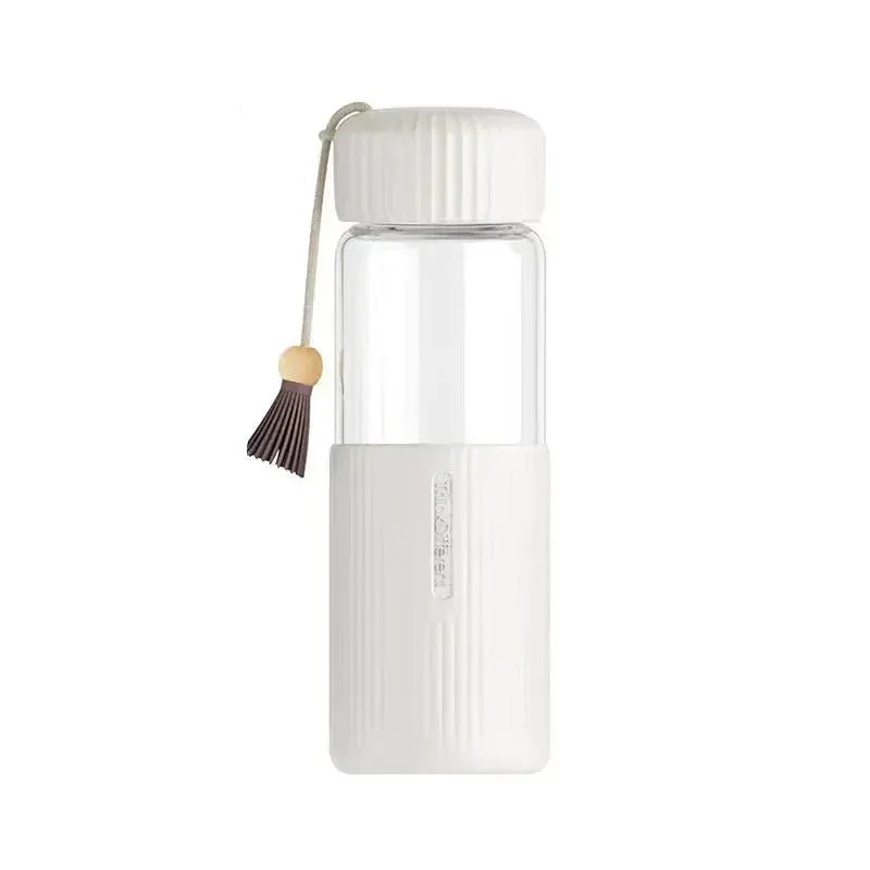 Mini Gourde d'Eau en Verre Borosilicate 350ml