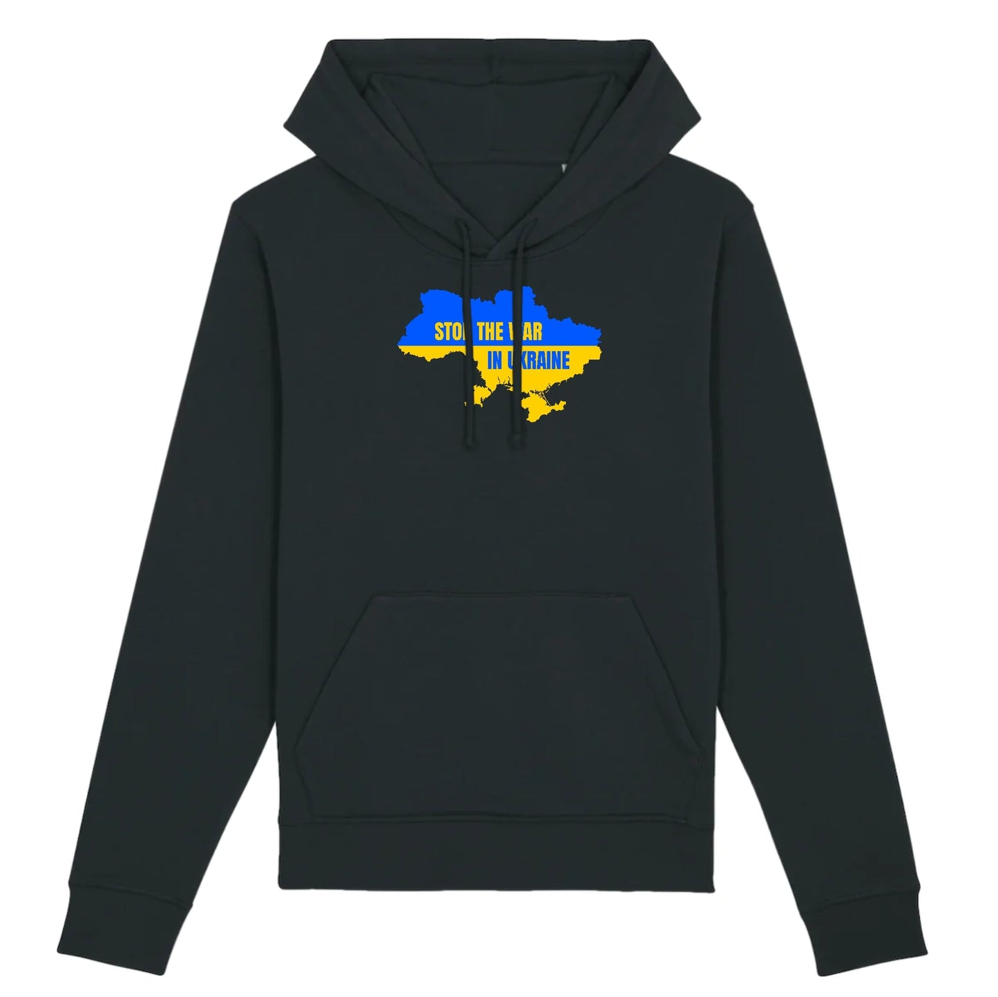 Sweat à capuche Ukraine carte du pays