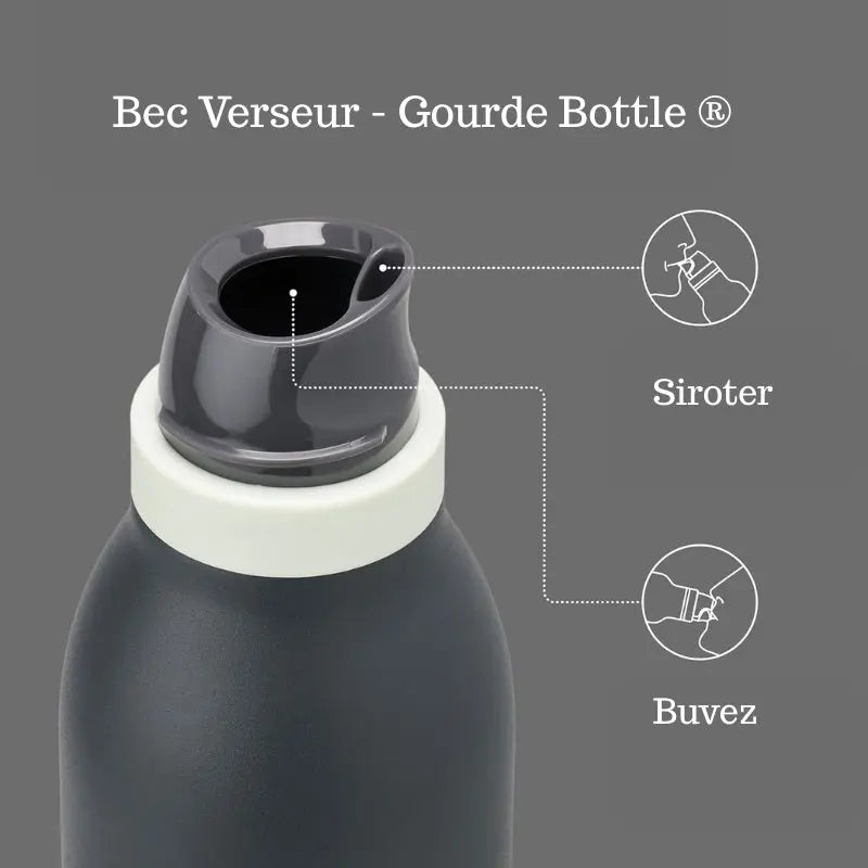 Owala Gourde Isotherme Noir 24oz