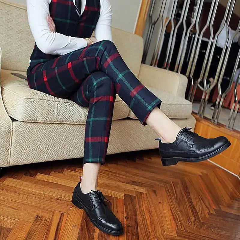 Pantalon tartan
