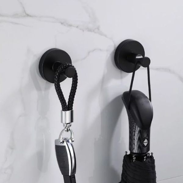Patere salle de bain sphérique
