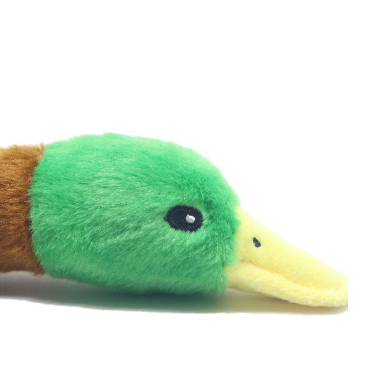 Doudou pour Chien Canard Vert
