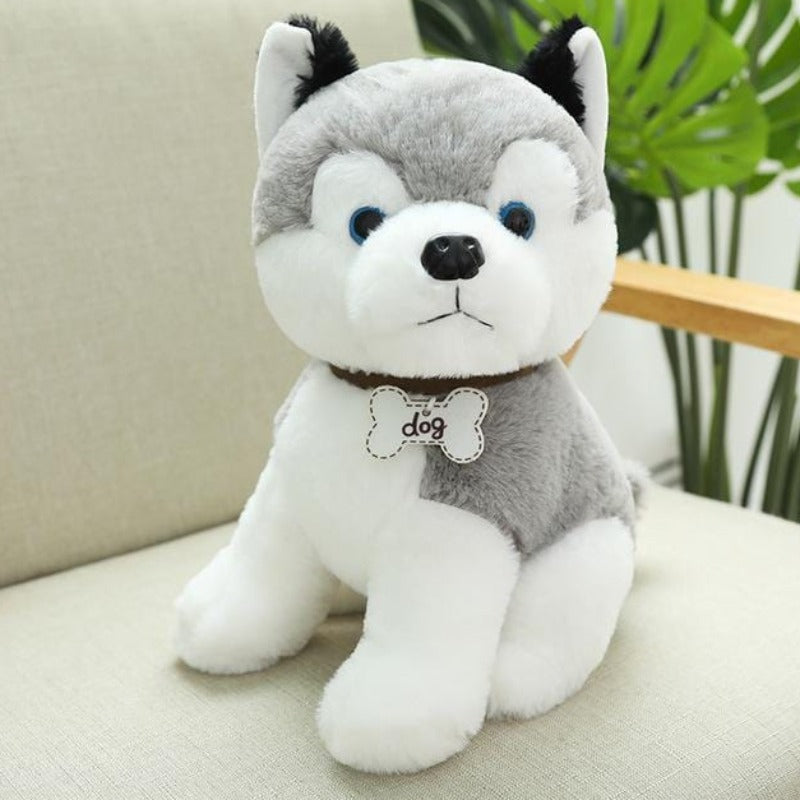 Peluche Chien Loup Coco