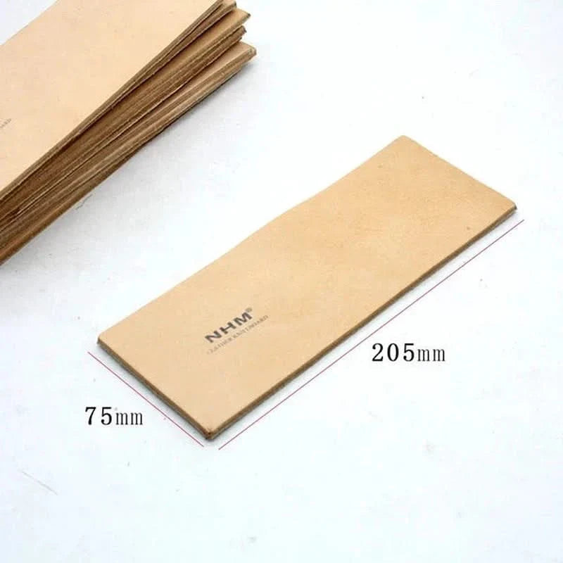 Planche d’affûtage en cuir double face – Polissoir pour couteaux