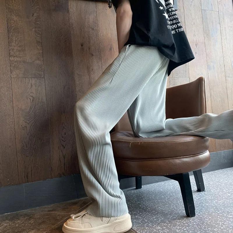 Pleated trousers