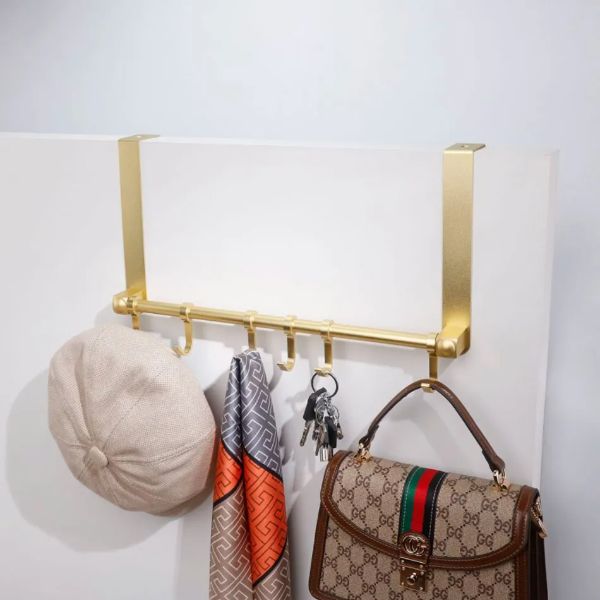 Porte manteau porte doré