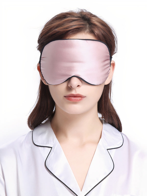 Masque de Sommeil en Soie "Rose"