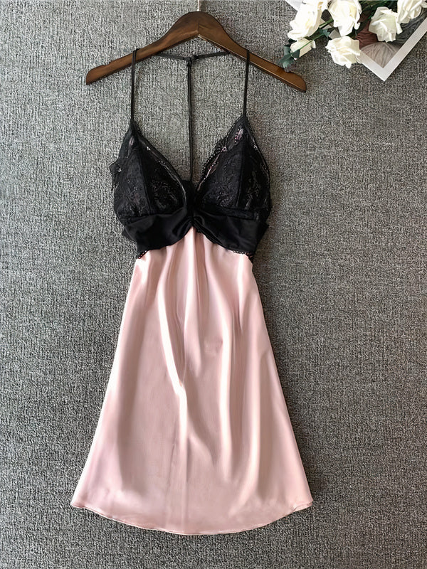 Nuisette Raffiné en Dentelles "Rose" | Pyjama Shop