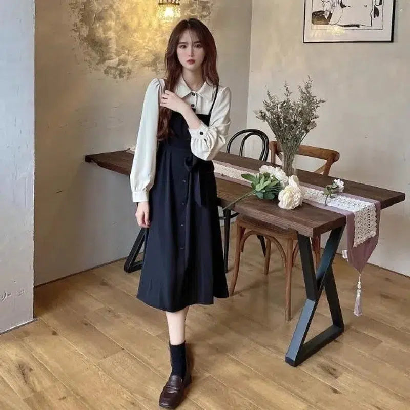 Robe polo mi longue