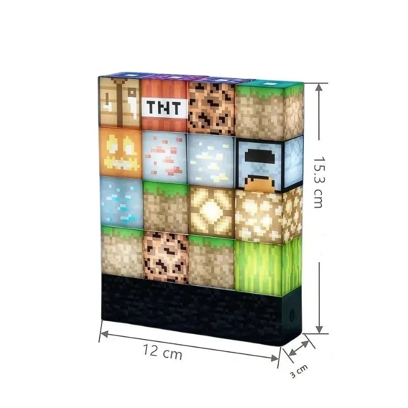 Lampe de Chevet Bloc Lumineux Pixel LED Modulaire