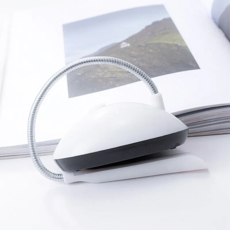 Lampe de bureau Liseuse Rotative Blanche