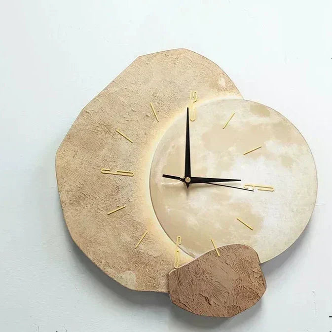 Horloge Murale en Bois - Élégance Silencieuse pour Votre Intérieur