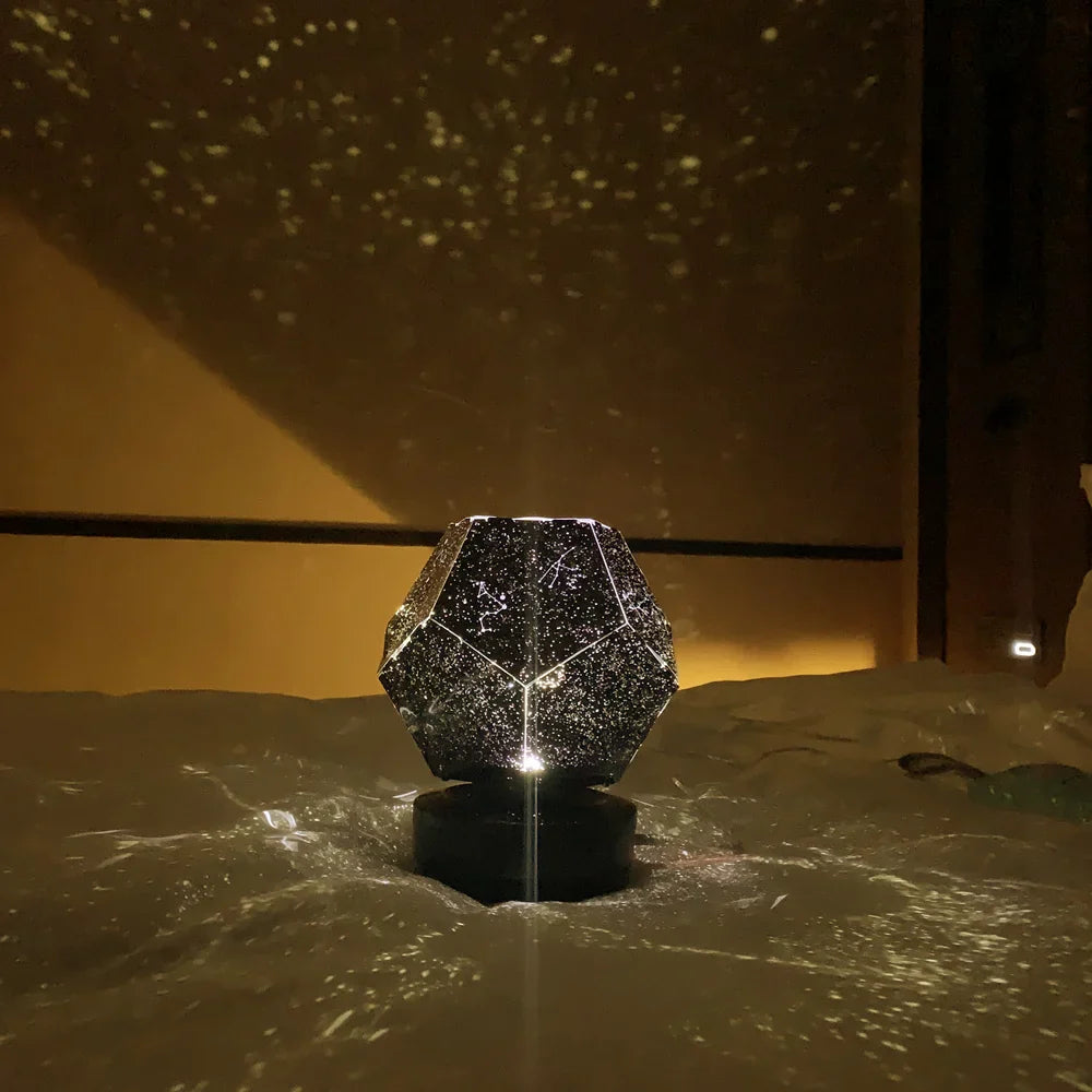 Lampe de chevet projecteur étoilé Galaxy