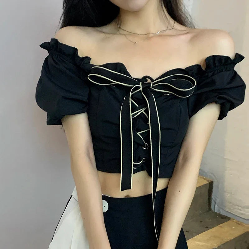 Crop top korean
