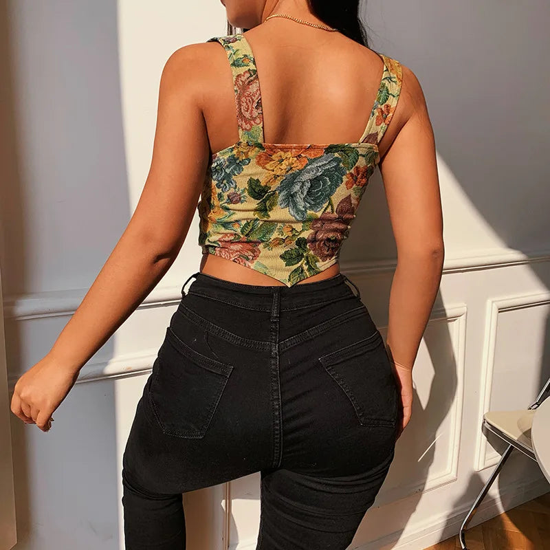 Boho crop top